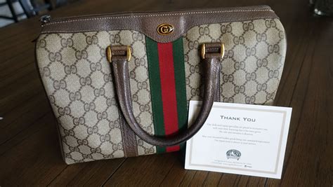 gucci handbag warranty|repairing vintage gucci handbag.